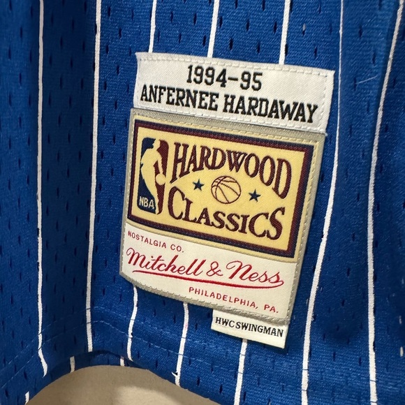 Anfernee Hardaway Orlando Magic Mitchell & Ness NBA Throwback Jersey - Picture 3 of 9